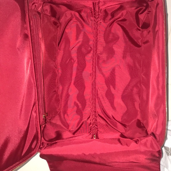 Red Louis Vuitton Rolling Carry on Luggage - Picture 4 of 8